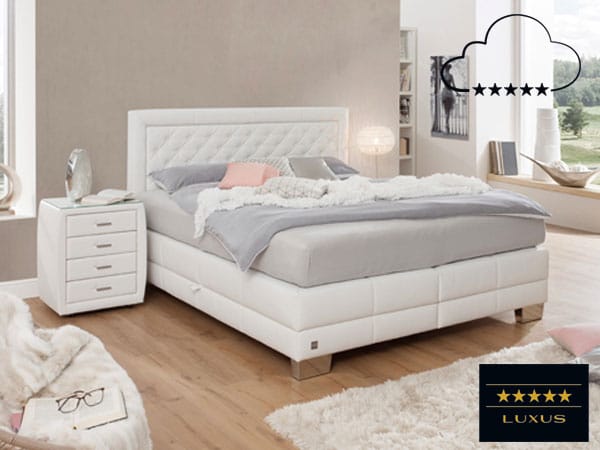 180x200cm Luxus Boxspringbett.