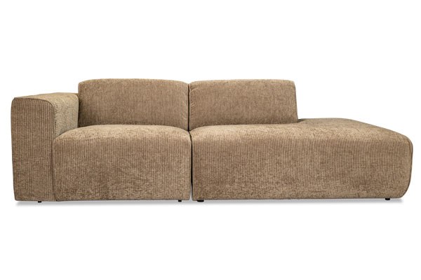 Modernes Cord Sofa.