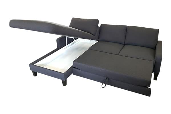 Featured image of post Kleines Ecksofa Leder Mit Schlaffunktion : Ecksofa mit schlaffunktion cuba, webstoff/lederlook.