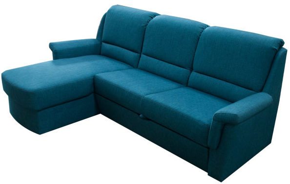 Kleine ecksofas. Kleines zimmer mit sofa