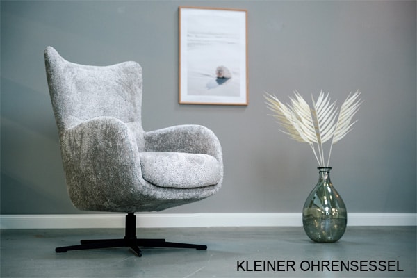 Ohrensessel klein mit Armlehnen