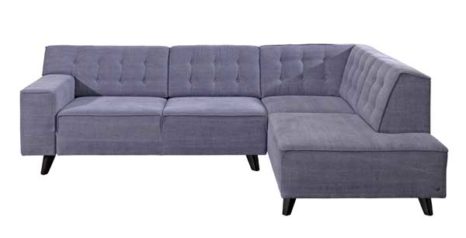 Tom Tailor Ecksofa Flieder.