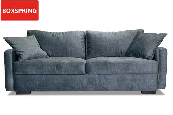 Boxspring Schlafcouch.