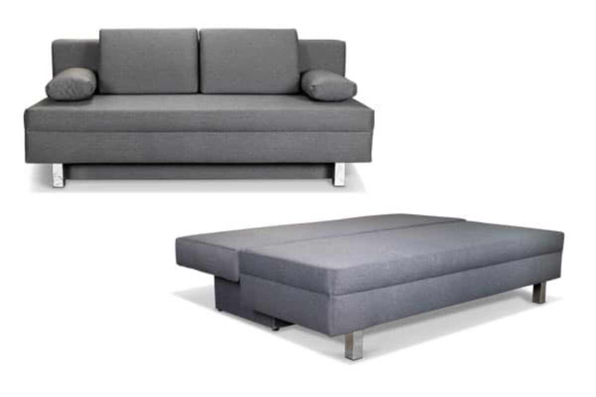 Schlafcouch mit Federkern und Lattenrost