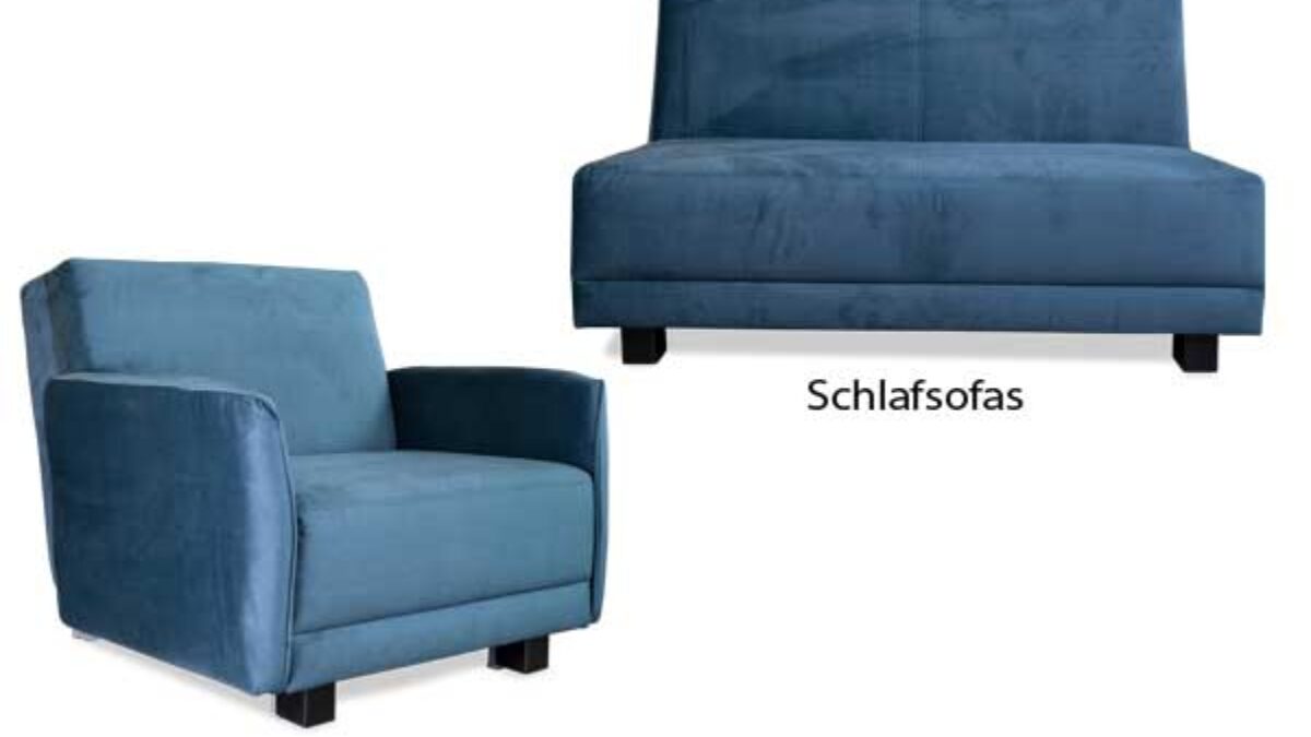 Schmale Schlafsessel und Sofas