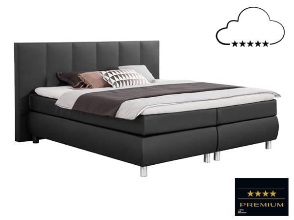 !80x200cm Boxspringbett mit Taschenfederkern.